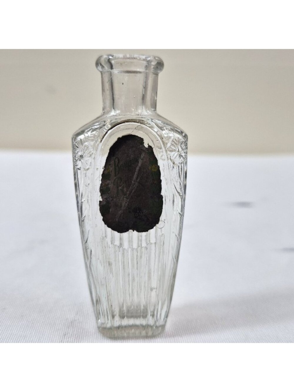 Antique Miniature Perfume Bottle Bouquet Primrose Original Label circa 1920's